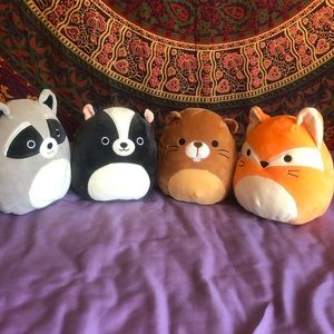 Woodland Animals Squishmallow Squad